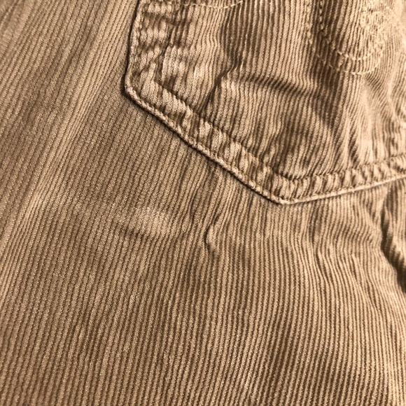 AG Adriano Goldschmied The Protege straight leg khaki corduroy pants 32 Short - Picture 14 of 15
